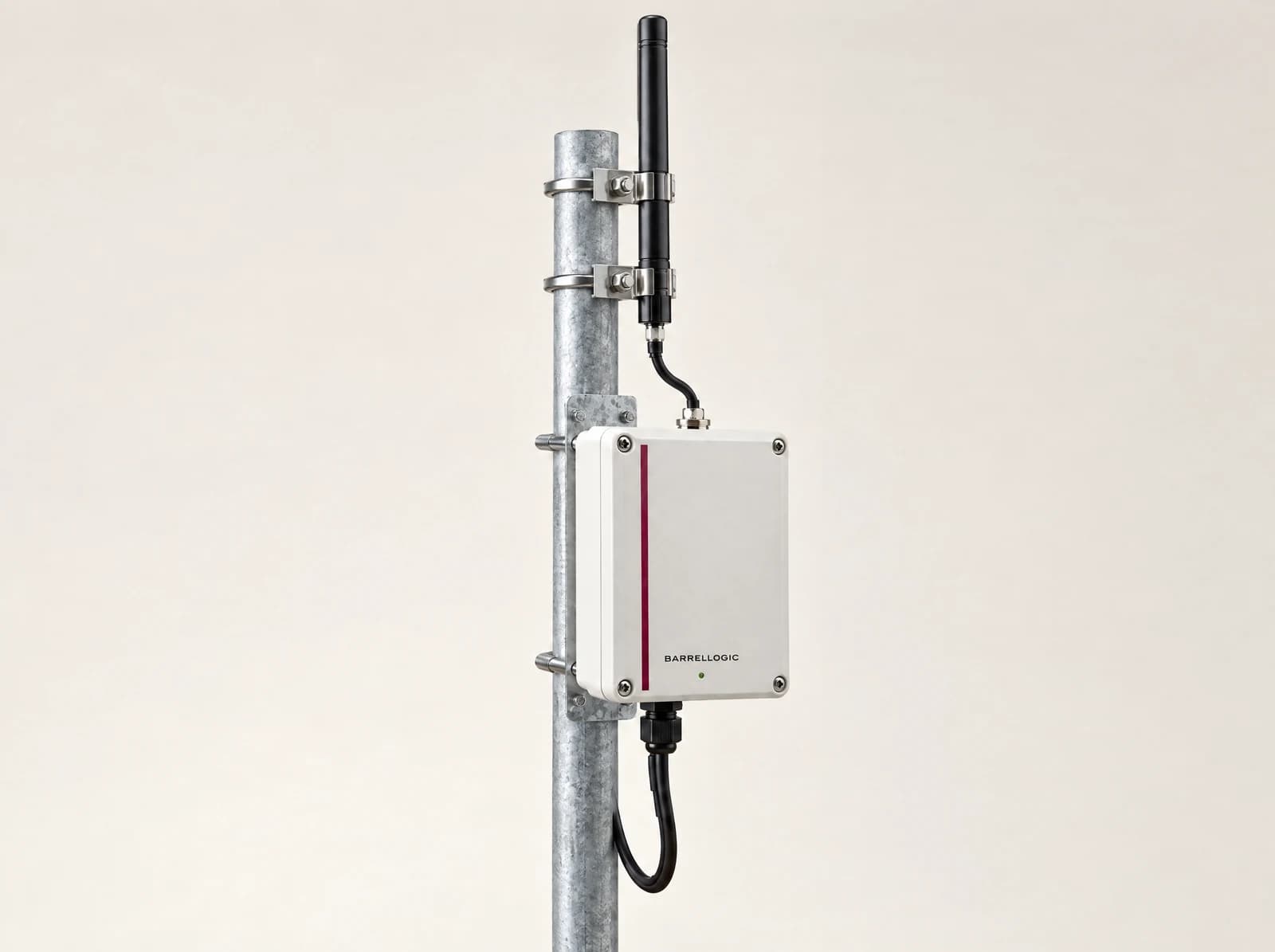 Outdoor Gateway industrial design visualization on a neutral studio background